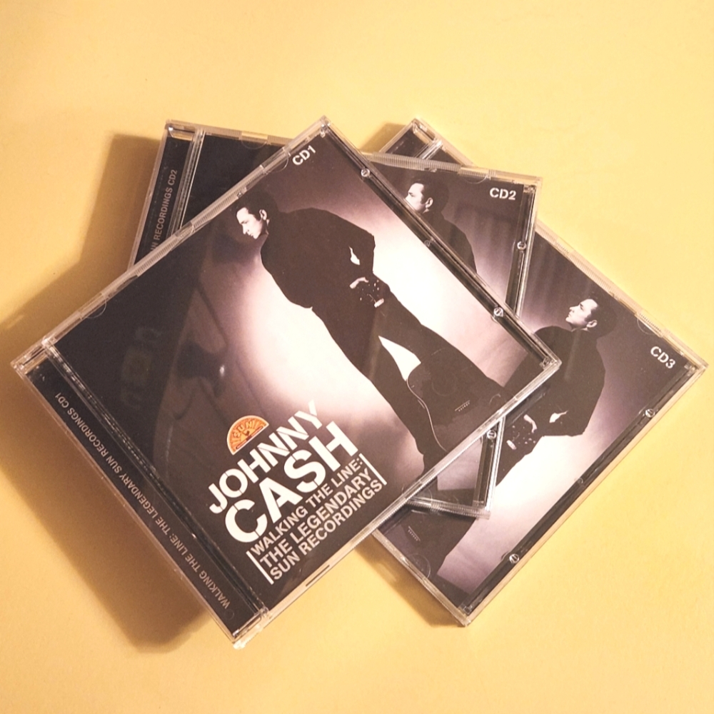 Johnny Cash Walking The Line: The Legendary Sun Recordings 3 CD Collection